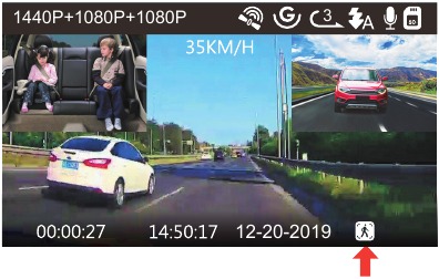 Vantrue - OnDash N4 - Collision Detection + Motion Detection Triggered Step 1 Collision Detection + Motion Detection Triggered Step 1