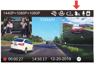 Vantrue - OnDash N4 - IR LED Light Step 3 IR LED Light Step 3