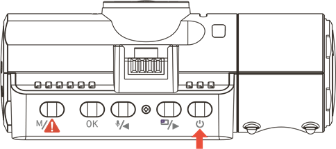 Vantrue - OnDash N4 - Power ON/OFF Manually Power ON/OFF Manually