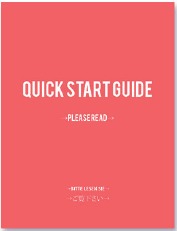 Vantrue - OnDash N4 - Quick Start Guide Quick Start Guide