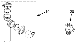 Whirlpool - WHER25 - Exploded View Step 3 Exploded View Step 3