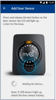 Chamberlain - Smart Garage MYQ-G0301 - Add New Device Step 3 Add New Device Step 3