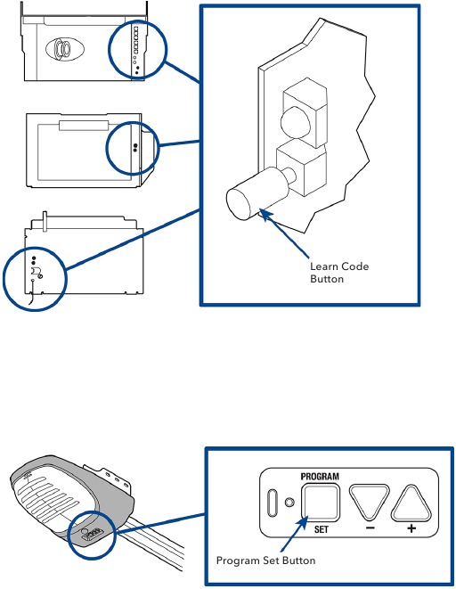 Chamberlain - Smart Garage MYQ-G0301 - Locate the Program or Learn Button Genie Products Locate the Program or Learn Button Genie Products