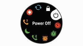 Garmin - FORERUNNER 45 - Viewing the Controls Menu Viewing the Controls Menu