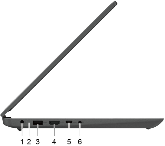 Lenovo - IdeaPad 3 series - Left Side Left Side