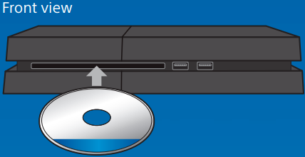 Sony - PS4 - Insert disc Insert disc