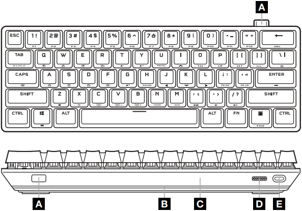 Corsair - K70 PRO MINI - Overview Step 1 Overview Step 1