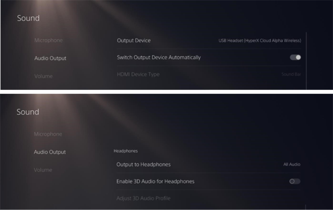HyperX - Cloud Alpha Wireless - Setting up with PlayStation 5 Step 3 Setting up with PlayStation 5 Step 3