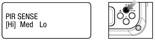 Wildgame Innovations - Shadow - PIR Sensitivity Step 2 PIR Sensitivity Step 2