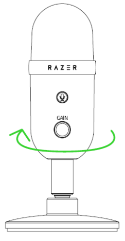Razer - Seiren V2 X - GETTING STARTED Step 1 GETTING STARTED Step 1