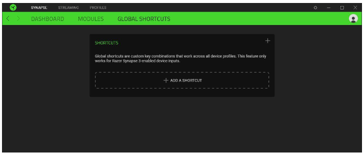 Razer - Seiren V2 X - Global Shortcuts Global Shortcuts