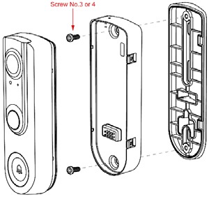 ADT - Pulse DBC845 - Always On Bracket Installation Step 4 Always On Bracket Installation Step 4