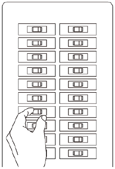 ADT - Pulse DBC845 - Installing Hardware - Breaker Circuit - Step 1 Installing Hardware - Breaker Circuit - Step 1