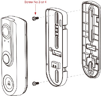 ADT - Pulse DBC845 - Using the Wedge Kit (Optional) Step 2 Using the Wedge Kit (Optional) Step 2