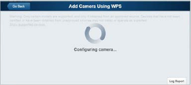ADT - Pulse DBC845 - Using WPS with PIN - Add Camera Using WPS Screen - Step 5 Using WPS with PIN - Add Camera Using WPS Screen - Step 5