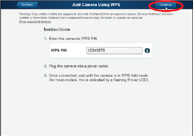 ADT - Pulse DBC845 - Using WPS with PIN - Clicking Using WPS with PIN - Clicking