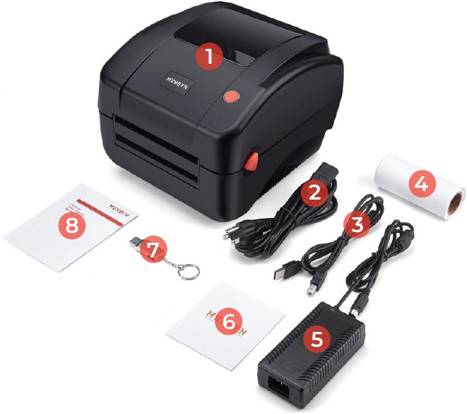 MUNBYN - ITPP988 - Overview Overview