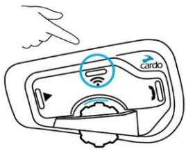cardo - FREECOM 4+ - To add a 3rd rider Step 1 To add a 3rd rider Step 1