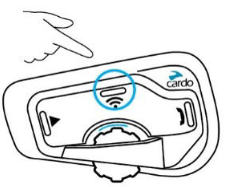 cardo - FREECOM 4+ - To start or end communication with Rider 1 To start or end communication with Rider 1