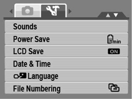 AgfaPhoto - OPTIMA 1 - To go to Setup Menu To go to Setup Menu