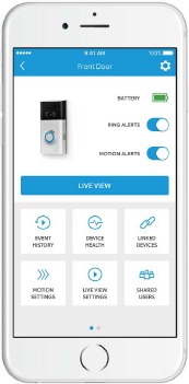 ring - Video Doorbell 2 - After setting up your Ring Doorbell in the app, select it After setting up your Ring Doorbell in the app, select it