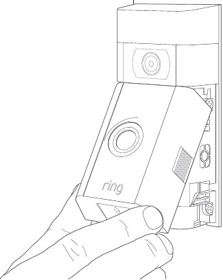 ring - Video Doorbell 2 - Install the faceplate Install the faceplate