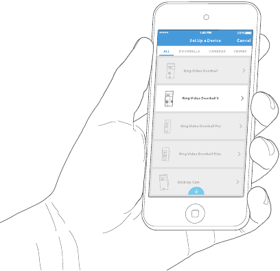 ring - Video Doorbell 2 - Set up your Ring Video Doorbell near your router Set up your Ring Video Doorbell near your router