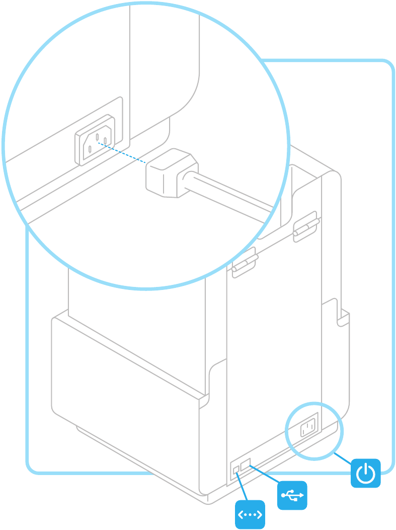 Formlabs - Form 2 - Connect Cables Connect Cables