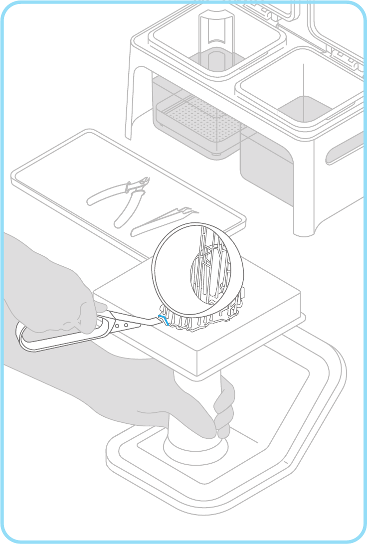 Formlabs - Form 2 - Remove Your Print Remove Your Print