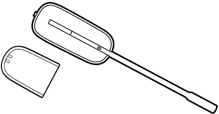Plantronics - Savi W740-M - Headset and battery Headset and battery