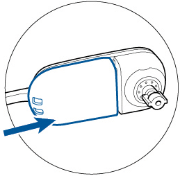 Plantronics - Savi W740-M - Install the Headset Battery Step 2 Install the Headset Battery Step 2