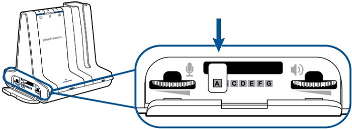Plantronics - Savi W740-M - Make a Desk Phone Call Step 2 Make a Desk Phone Call Step 2