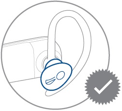 Plantronics - Savi W740-M - Right Over-the-Ear Assembly Step 4 Right Over-the-Ear Assembly Step 4