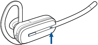 Plantronics - Savi W740-M - Turn On/Off Headset LED Turn On/Off Headset LED