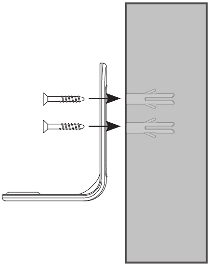 VTech - VC931 - Mount the IP Camera (optional) - Step 2 Mount the IP Camera (optional) - Step 2