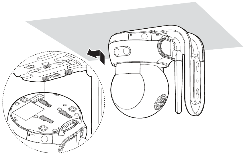 VTech - VC931 - Mount the IP Camera (optional) - Step 4 Mount the IP Camera (optional) - Step 4