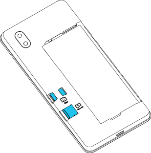 Alcatel - APPRISE - Phone Setup - Step 3 - Ensure that nano SIM Phone Setup - Step 3 - Ensure that nano SIM