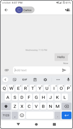 Alcatel - APPRISE - Text and picture messaging - Send a text message Text and picture messaging - Send a text message