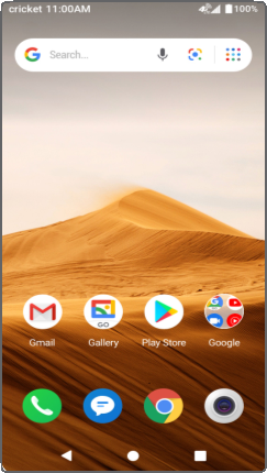 Alcatel - APPRISE - Touch screen - Navigating your phone Touch screen - Navigating your phone