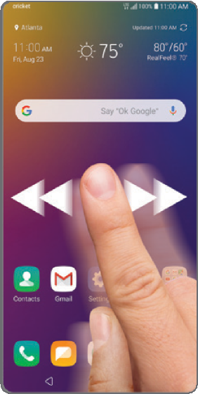 LG - Stylo 5 - Using the touch screen Using the touch screen