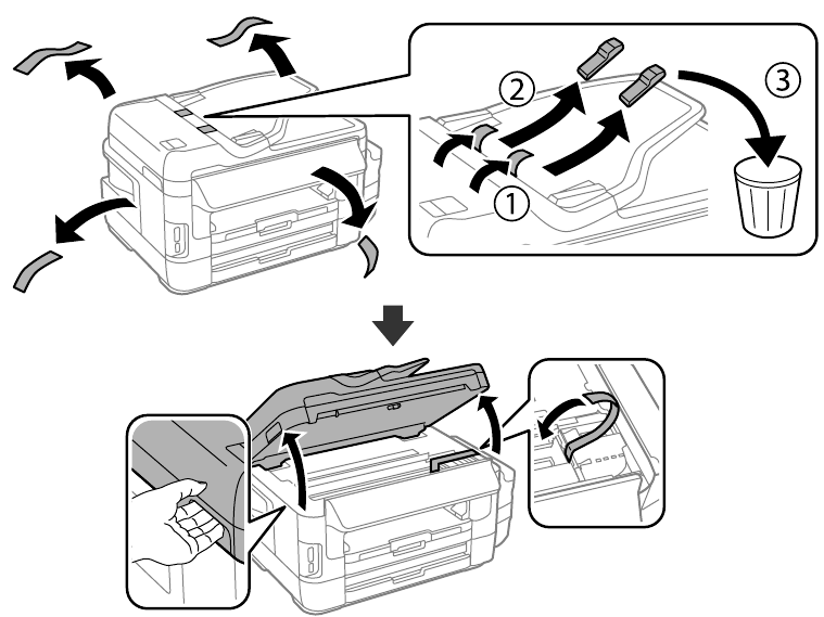 Epson - ET-16500 - How to use - Step 1 - Remove How to use - Step 1 - Remove