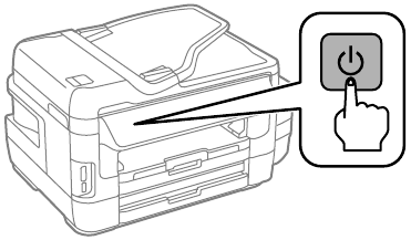 Epson - ET-16500 - How to use - Step 12 - Turn on How to use - Step 12 - Turn on