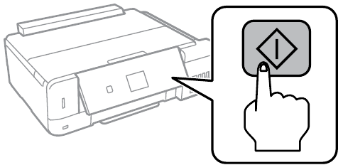 Epson - ET-7750 - Printing Photos - Step 2 - Press Printing Photos - Step 2 - Press