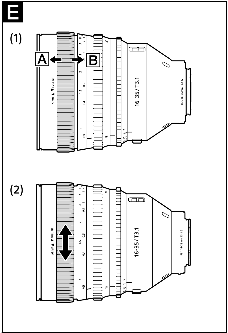 Sony - E-mount FE C 16-35mm T3.1 G - Focusing Focusing