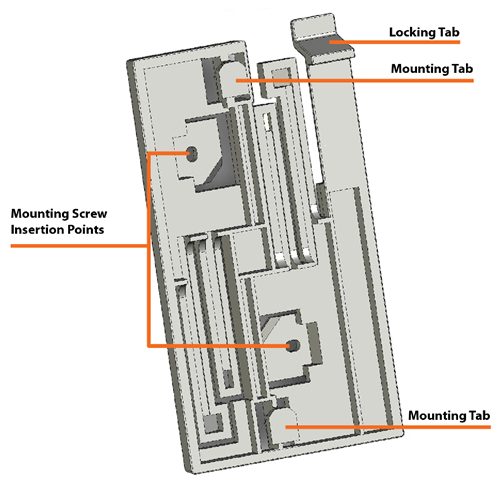 SonicWALL - SonicWave 641 - Mounting Bracket Bottom Mounting Bracket Bottom