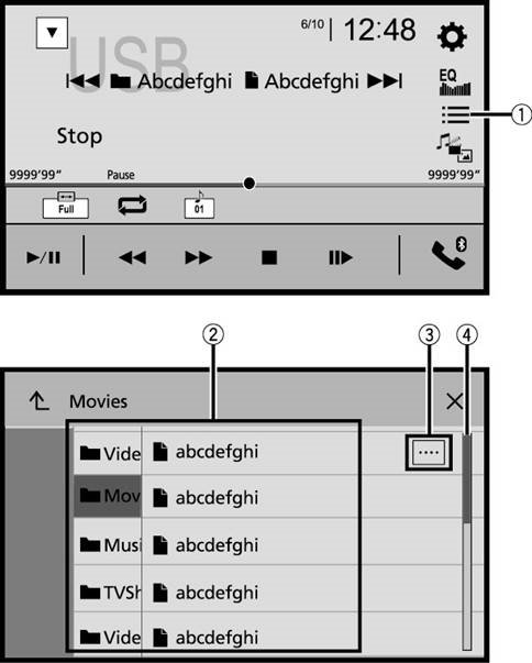 Pioneer - AVH-Z3200DAB - Moving images operation - Part 2 Moving images operation - Part 2