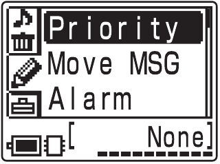 Sony - ICD-MX20 - Adding Priority Mark(s) - Step 2 Adding Priority Mark(s) - Step 2