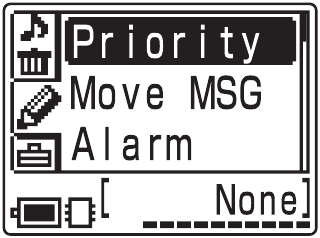 Sony - ICD-MX20 - Changing a folder name - Step 1 Changing a folder name - Step 1