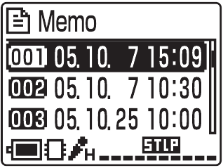 Sony - ICD-MX20 - Changing a folder name - Step 4 Changing a folder name - Step 4