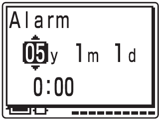 Sony - ICD-MX20 - Playing back on a desired date - Step 2 Playing back on a desired date - Step 2